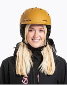 SNB & SKI prilba Meatfly Zenor, Wood / Black