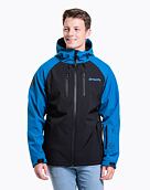 Pánska softshell bunda Meatfly Rasmussen, Ocean Blue/Black