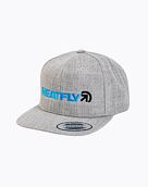 Šiltovka Meatfly Skipper Snapback, Grey Heather