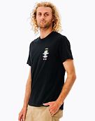 Pánske tričko Rip Curl Search Icon, Black
