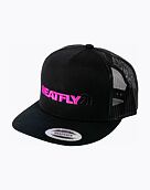 Šiltovka Meatfly Percy Trucker Snapback, Magenta / Black