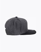 Šiltovka Meatfly Finester Snapback, Dark Grey