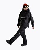 Unisex SNB & SKI bunda Meatfly Maddie, Black