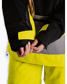 Unisex SNB & SKI bunda Meatfly Maddie, Grey lime