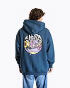 Unisex mikina Meatfly Fry, Dark Blue