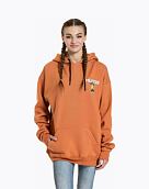 Unisex mikina Meatfly Fry, Sunbrun