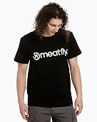 Balení pánských triček Meatfly MF Logo, Multipack, Black/Grey Heather/White