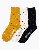 Ponožky Meatfly Lexy Gift Pack, Mini Dots
