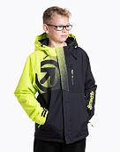Detská SNB & SKI bunda Meatfly Bangito, Acid Lime/Black