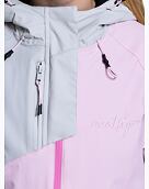 Detská SNB & SKI bunda Meatfly Deliah, Grey/Pastel Pink