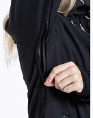 Dámska softshell bunda Meatfly Zaja, Logo Black