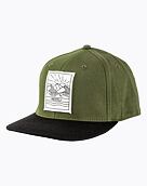 Šiltovka Meatfly Tyler Snapback, Sunny Olive / Black