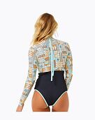 Dámske plavky Rip Curl Block Party Ls Good, Blue