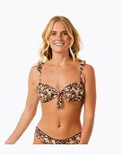 Dámske plavky Rip Curl Sea Of Dreams Bandeau, Brown
