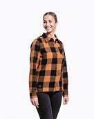 Dámska košeľa Meatfly Olivia 2.0 Premium, Caramel