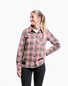 Dámska košeľa Meatfly Olivia 2.0 Premium, Pink/Olive