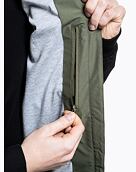 Pánska street bunda Meatfly Finn, Olive/Black