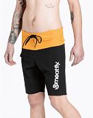 Pánske plavky Meatfly Mitch Boardshorts 21", Yellow / Black