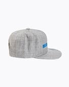 Šiltovka Meatfly Skipper Snapback, Grey Heather