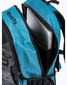 Batoh Meatfly Basejumper, Petrol Heather / Black, 22 L
