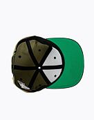 Šiltovka Meatfly Jacob Snapback, Olive