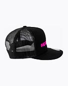 Šiltovka Meatfly Percy Trucker Snapback, Magenta / Black