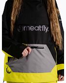 Unisex SNB & SKI bunda Meatfly Maddie, Grey lime