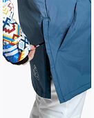 Dámska SNB & SKI bunda Meatfly Aiko, White Jones / Slate Blue