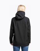 Dámska softshell bunda Meatfly Alita, Black/White
