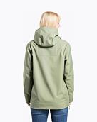 Dámska softshell bunda Meatfly Alita, Olive/White