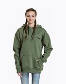 Unisex mikina Meatfly Fry, Olive