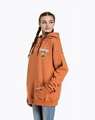 Unisex mikina Meatfly Fry, Sunbrun