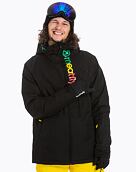 SNB & SKI bunda Meatfly Hoax 2, Black Rasta