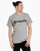 Balení pánských triček Meatfly MF Logo, Multipack, Black/Grey Heather/White