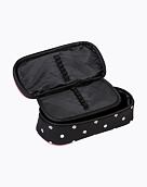 Peračník Meatfly Pencil Case, Dusty Rose/Black Dots