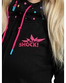 Dámska technická mikina Meatfly Alisha, Pink Big Shock