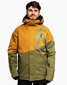 Pánska SNB & SKI bunda Meatfly Bang Premium, Wood/Green