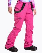 Dámske SNB & SKI nohavice Meatfly Foxy Premium, Berry Pink