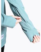Dámska softshell bunda Meatfly Alita, Mint