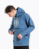 Pánska softshell bunda Meatfly Jax, Slate Blue