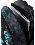 Batoh Meatfly Basejumper, Petrol Mossy/Black, 22 L