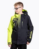 Detská SNB & SKI bunda Meatfly Bangito, Acid Lime/Black