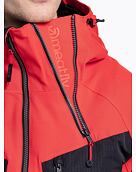 Pánska SNB & SKI bunda Meatfly Cronos, Ferrari Red/Dark Grey