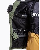 Pánska SNB & SKI bunda Meatfly Helios, Bronze Green