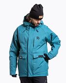 Pánska SNB & SKI bunda Meatfly Vertigo, Teal Blue