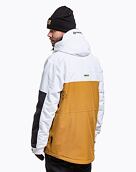 Pánska SNB & SKI bunda Meatfly Zenith, Wood/White