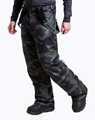 Pánske SNB & SKI nohavice Meatfly Gnar, Rampage Camo