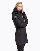 Dámsky softshell kabát Meatfly Thea, Black