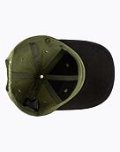 Šiltovka Meatfly Wayne Flexfit, Brand Olive / Black
