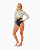 Dámske plavky Rip Curl Block Party Ls Good, Blue